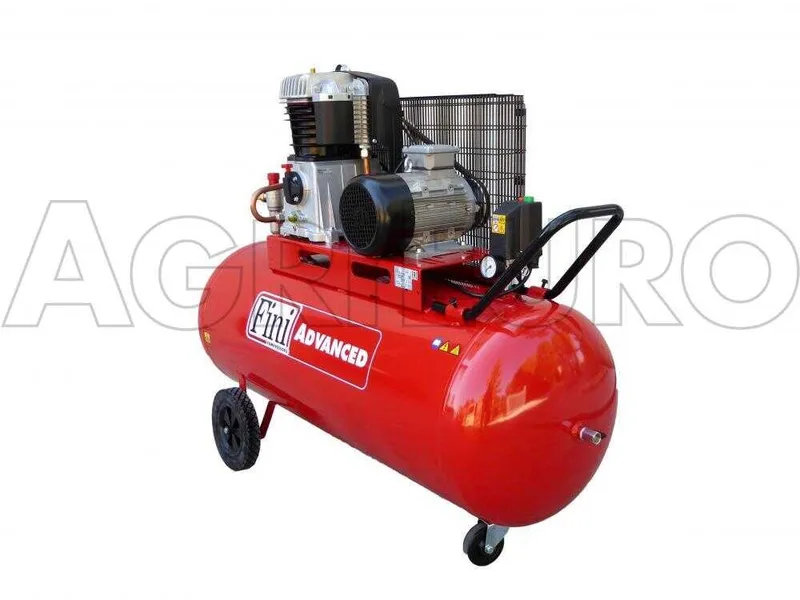 Fini Advanced BK 114-270L - Compresseur d'air électrique triphasé à courroie - Moteur 5.5 CV - 270 L