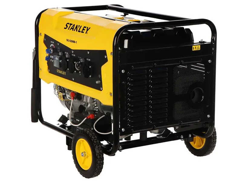 Stanley SG 4200B-1 - Groupe électrogène monophasé AVR - 4.3kW monophasé