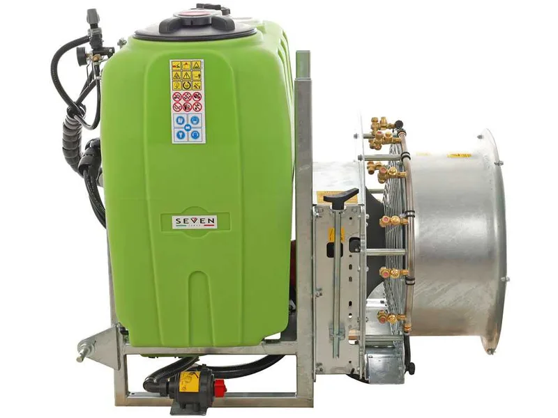 Seven Italy 300 - Atomiseur porté avec attelage tracteur pour pulvérisation - Capacité 300 L - Pompe APS 51