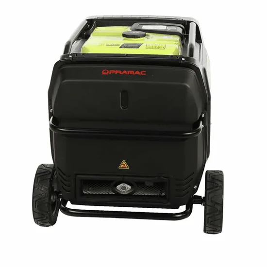 Pramac P7500I - Groupe électrogène à inverter silencieux sur chariot 7 kW - Continu 6,5 kW Monophasé