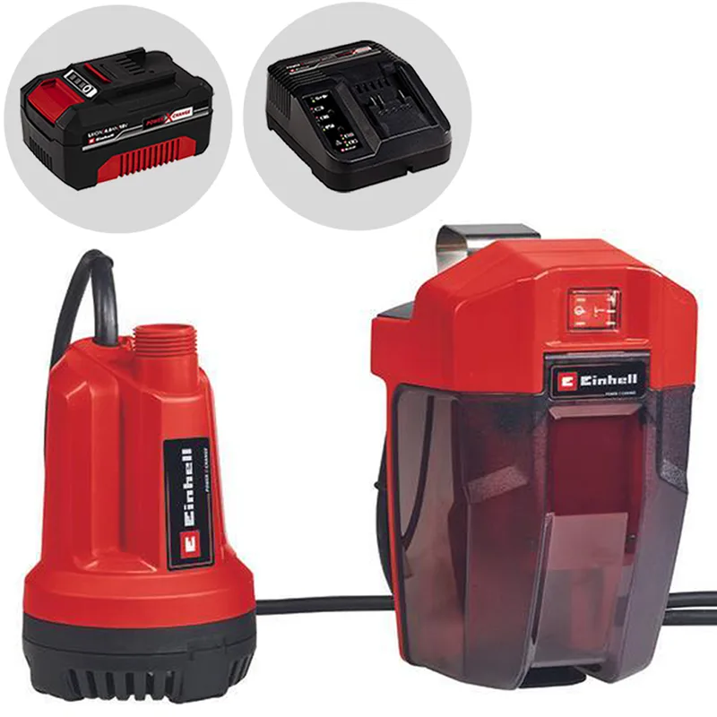 Einhell GE-SP 18 Li - Pompe immergée à batterie 18V 4Ah