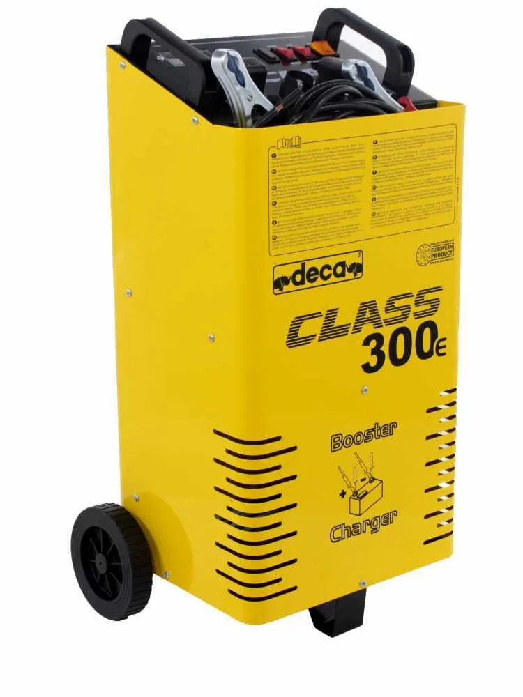 Deca class booster 300E - Chargeur de batterie/démarreur - sur chariot - monophasé - batteries 12-24V