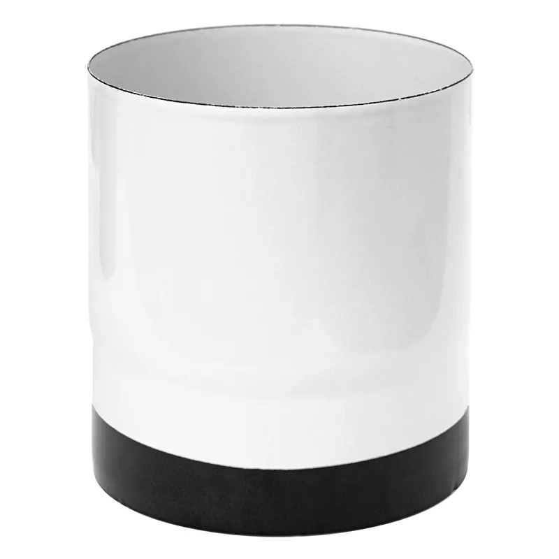 Tube de fumée / Tuyau de poêle émaillé 130mm - 150mm Blanc