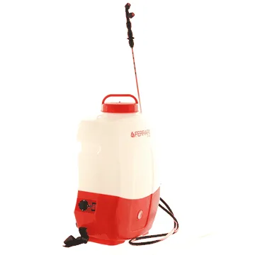 Pulvérisateur à dos avec batterie au lithium Ferrari Group 16L - batterie au lithium 12V 8Ah