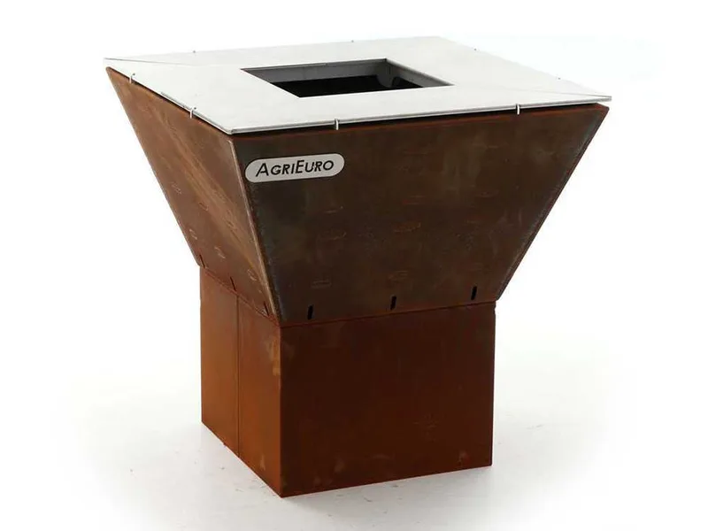 Top Line Gringo B038 - Barbecue à bois en corten
