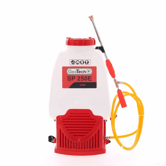 GeoTech SP 250 E - Pulvérisateur dorsal à batterie - 25 L