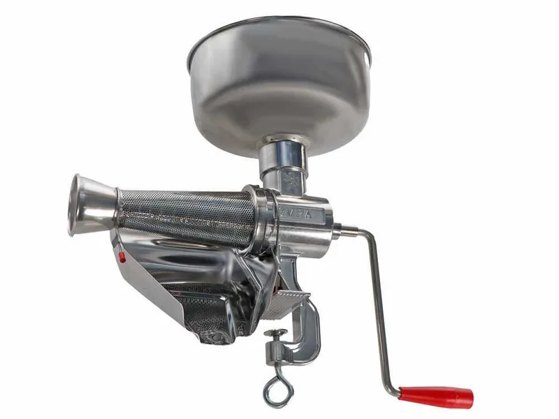 New O.M.R.A OM-2300-AL - Presse-tomates manuel aluminium N5