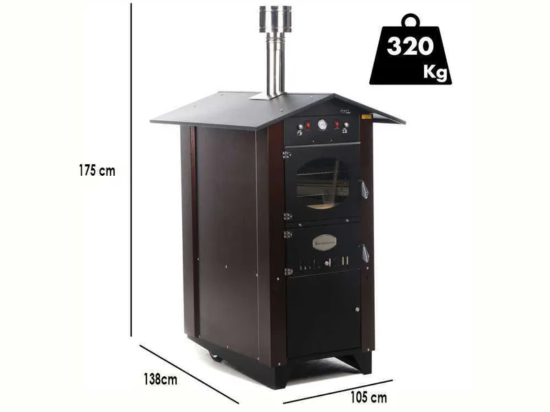 Rossofuoco Garden 100 - Four à bois d'extérieur
