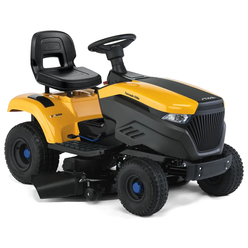 Stiga Tornado 598e - Tondeuse autoportée sur batterie 48V/40Ah - Éjection latérale