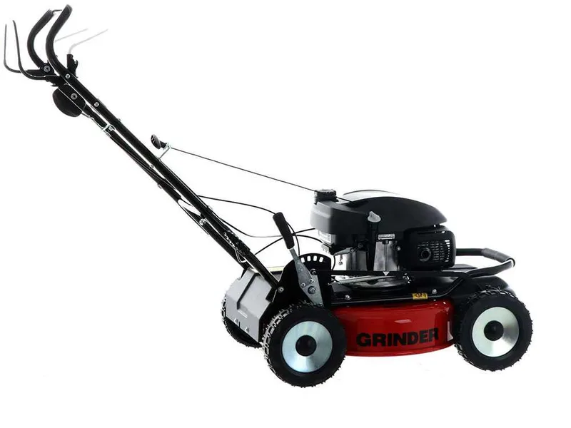 Tondeuse thermique tractée GRINDER 52 VH - Avec moteur Honda GCVx 200 - Coupe 52cm - double lame mulching