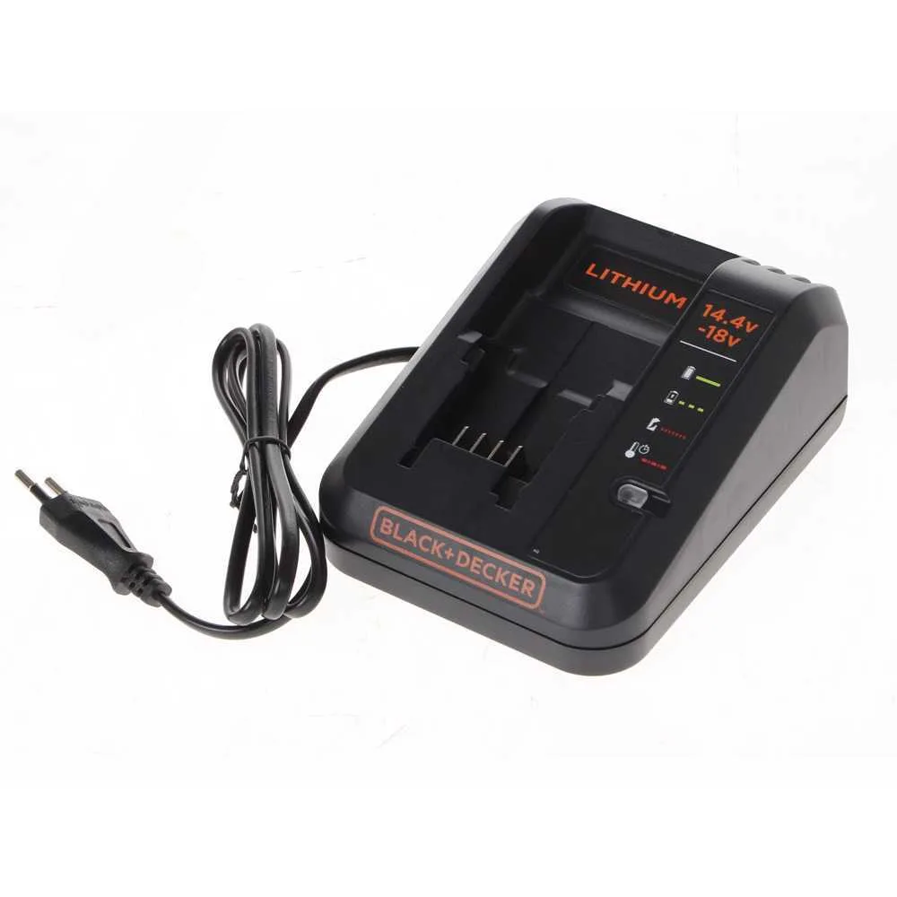 Chargeur de batterie rapide 1Ah 14.4/18V BDC1A-QW - Black & Decker