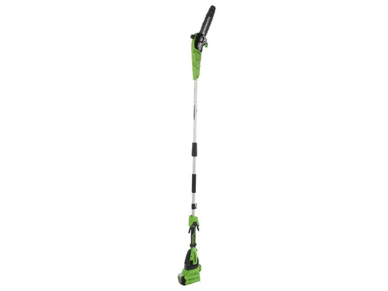 Greenworks GD40PSHK2 - Élagueuse - Taille-haie sur perche de rallonge - 2 x 2Ah 40V