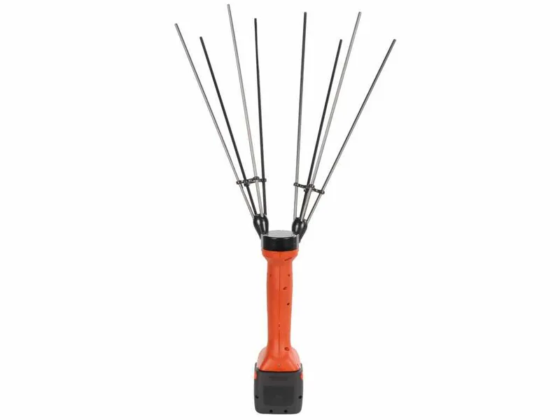 Stocker Magma E-35 21 V - Peigne vibreur manuel à batterie + perche de rallonge 205-325 cm - 21 V 4 Ah