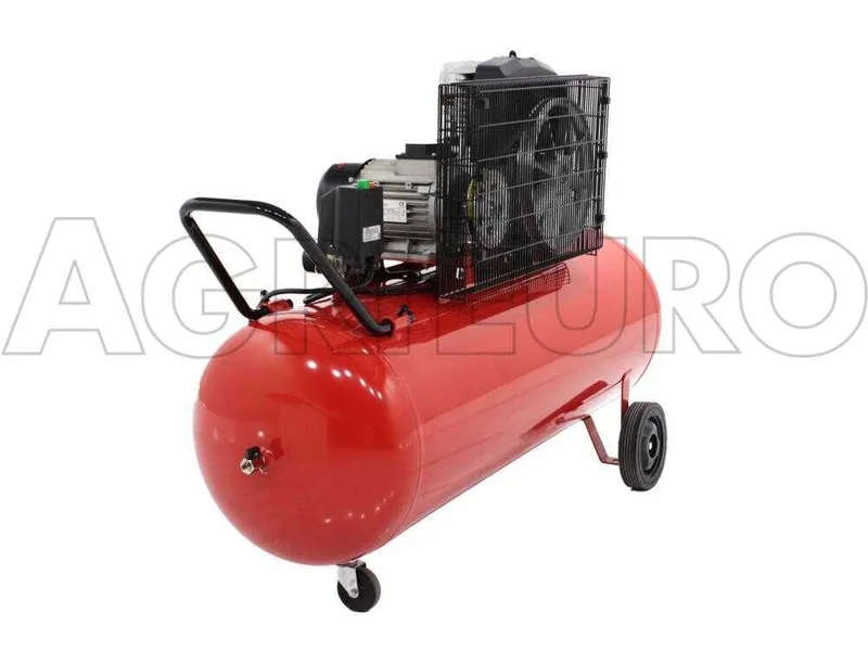Fini Advanced MK 113-200-4 - Compresseur d'air électrique triphasé à courroie - Moteur 4 CV - 200 L