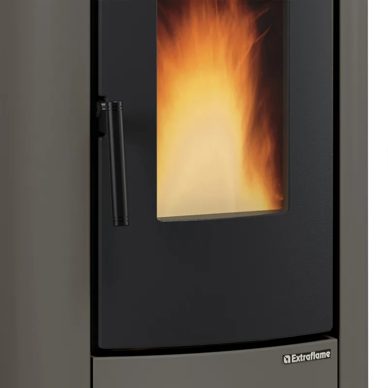 Extraflame Sabry AD Poêle à granulés Prestige Line gris graphite