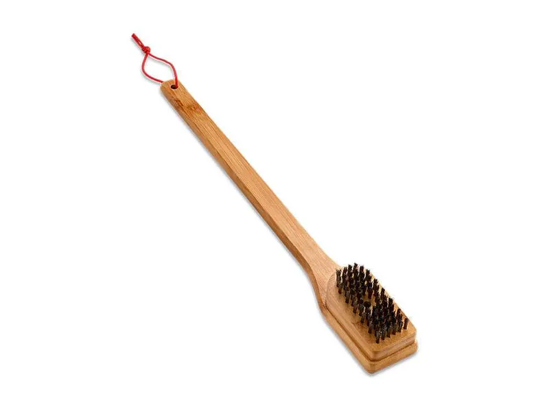 Brosse pour grilles Weber en bambou - 45 cm