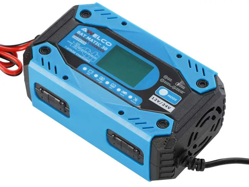 Awelco BAT MATIC 30 - Chargeur et mainteneur de charge - 12/24 V
