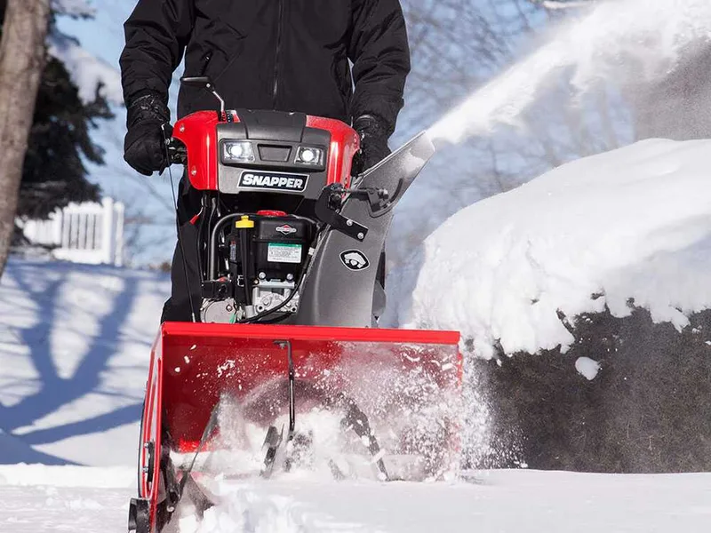 Snapper H1732ES - Fraise à neige thermique - B&S 1650 Snow