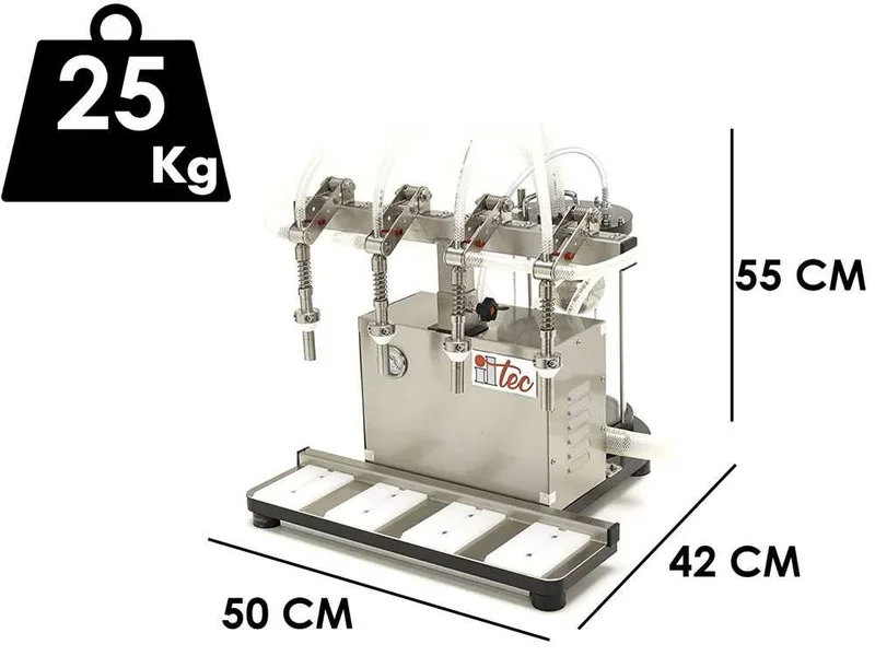 Il-Tec Ultrafiller 4 - Remplisseuse à dépression électrique pour liquides alimentaires