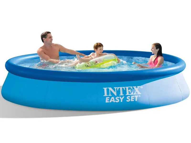 Intex Easy Set 28132NP - Ø366x76 cm - Piscine gonflable + Pompe filtre