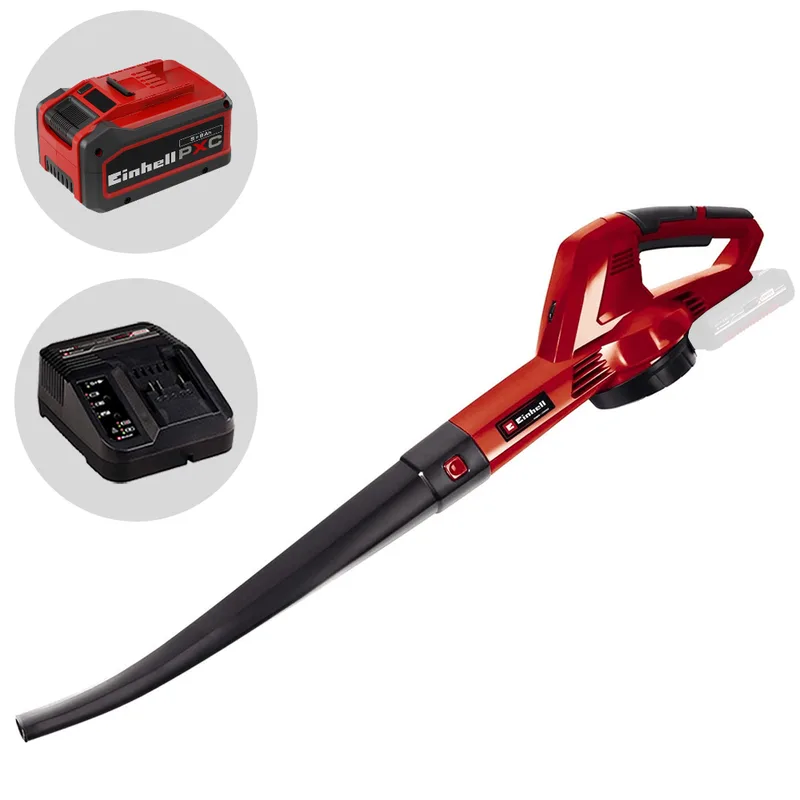 Einhell GE-CL 18 Li E - Souffleur de feuilles à batterie 18 V 5-8 Ah
