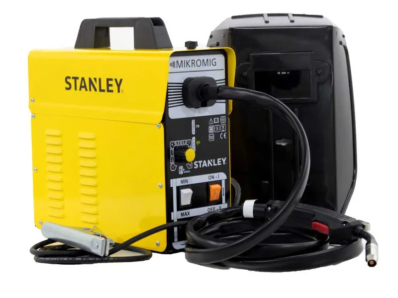 Poste à souder à fil transformer mig Stanley mikromig - uniquement sans gaz - 95A max - monophasé