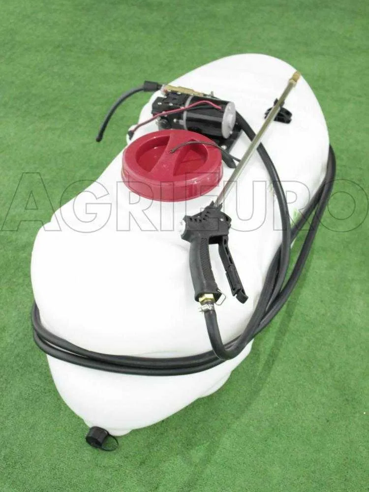 GeoTech CZ60C - Cuve de pulvérisation pour tracteur tondeuse - Pompe 12V - 60L