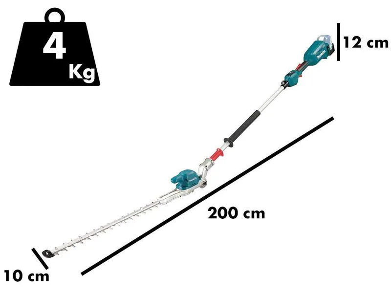 Makita DUN500 - Taille-haie à batterie sur perche