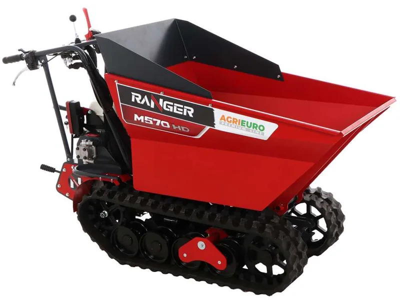 Brouette motorisée à chenilles dumper Ranger M570 HD-E - Moteur Honda GX200 - Démarrage électrique