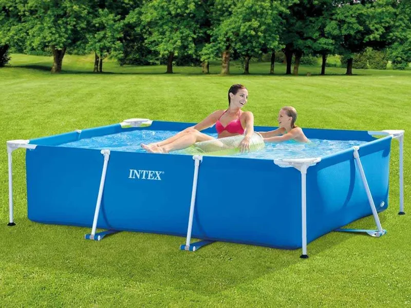 Intex Rectangular Frame 28270NP - 220x150x60 cm - Piscine