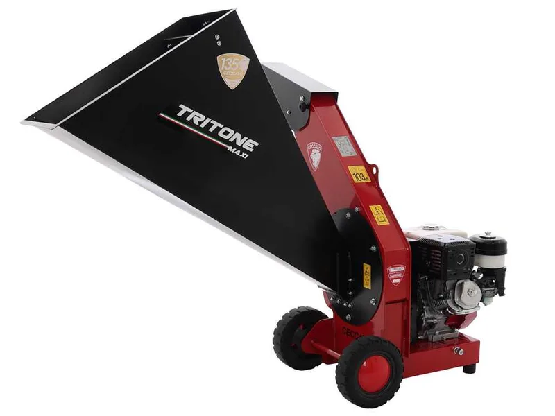 Ceccato Tritone Maxi - Broyeur de branches thermique - Moteur Honda GX 390