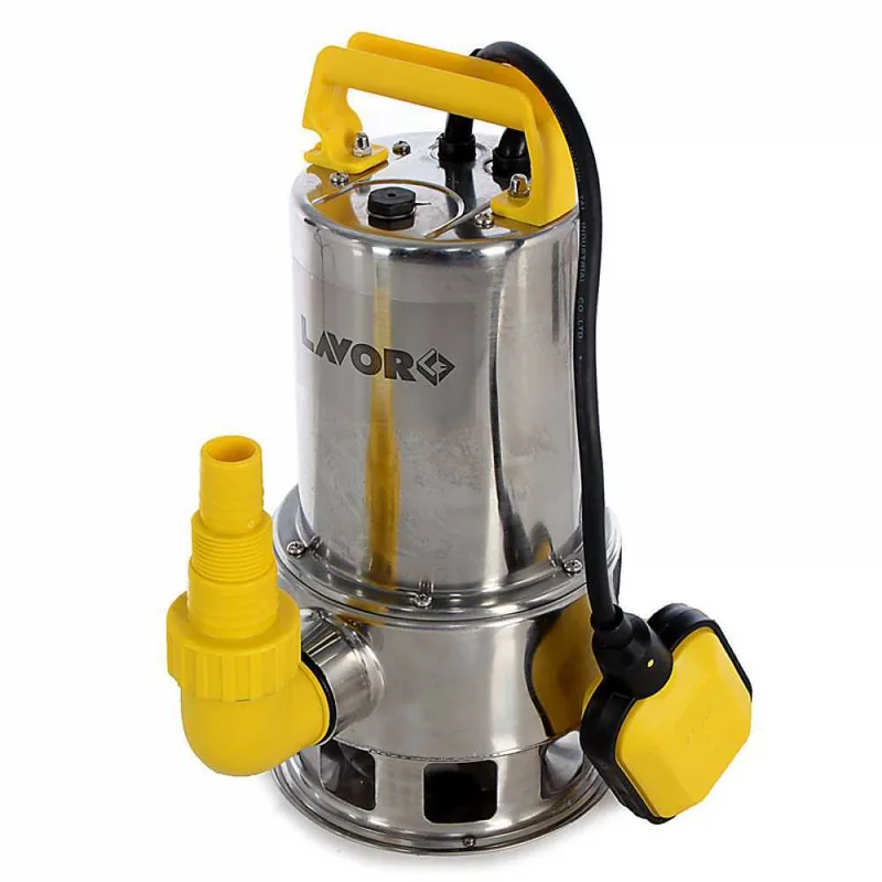 Pompe à immersion électrique pour eaux chargées Lavor EDS-M 15000 en métal - de 1100 watt
