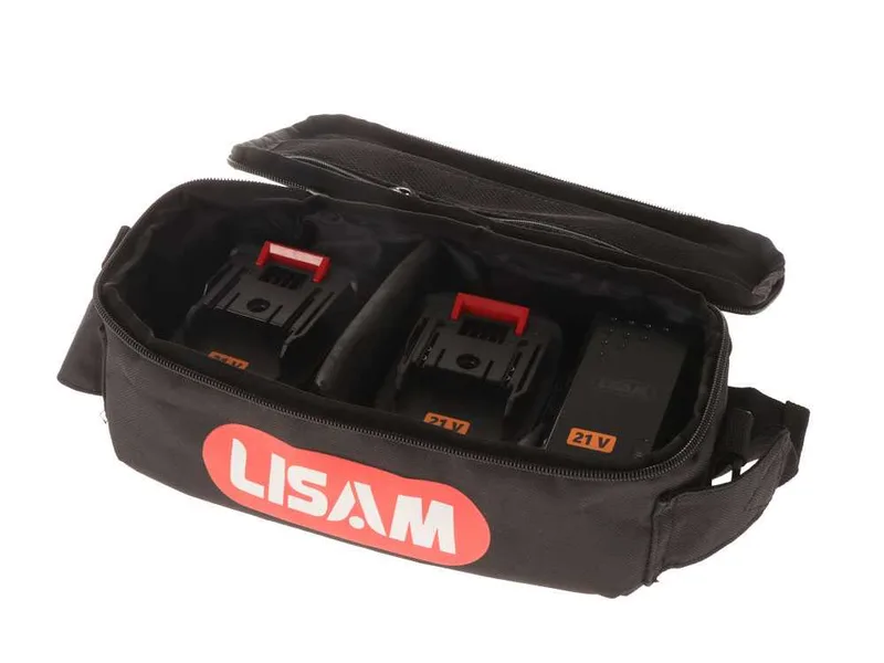 Lisam A1912 - Kit d’alimentation pour outils électriques - 2 batteries 21 V 5 Ah - Chargeur
