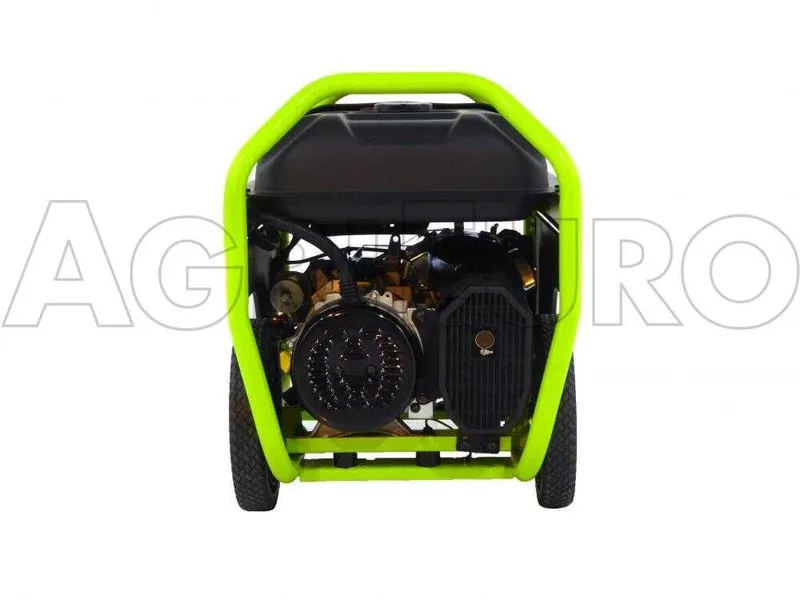 Pramac PX 8000 - Groupe électrogène 4.8 KW triphasé à essence - sur chariot - dém. électrique