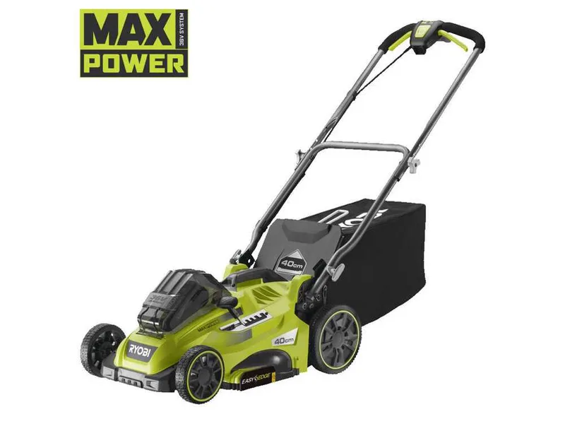 Tondeuse à batterie ryobi RLM36X41H50PG - MAX power 36V - 5Ah - bac de 45 L - coupe de 40 cm