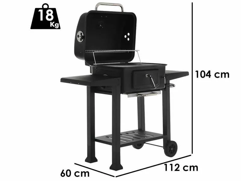 RoyalFood CB 2450 - Barbecue à charbon