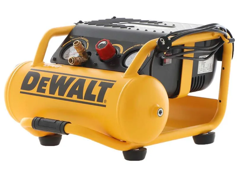 DeWalt DPC10RC-QS - Compresseur d'air électrique portatif monophasé, oil-less - Moteur 2 CV - 10 L