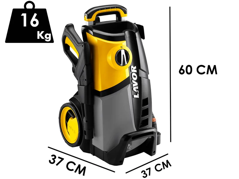 Nettoyeur haute pression LAVOR LVR5 140 - Débit Max 6,50 l/min - 2000 W