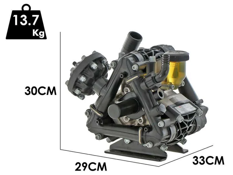 Comet BP 130K - Pompe à basse pression pour désherbage sur tracteur - Version pour acides et produits chimiques