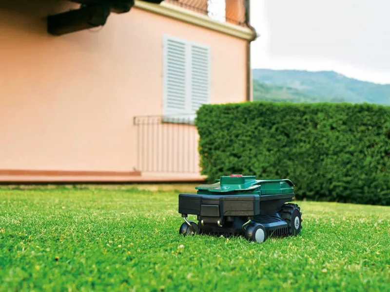 Ambrogio L15 Deluxe - Robot tondeuse avec fil périphérique - Batterie 25,9 V et 5 Ah