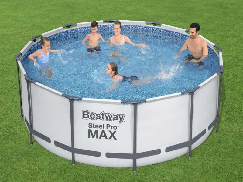 Bestway Steel Pro Max 56420 - Ø366x122 cm - Piscine ronde
