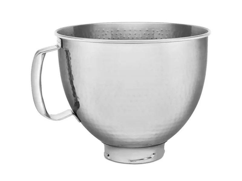 KitchenAid 5KSM5SSBHM - Bol en acier inox 4,8 L - Effet martelé