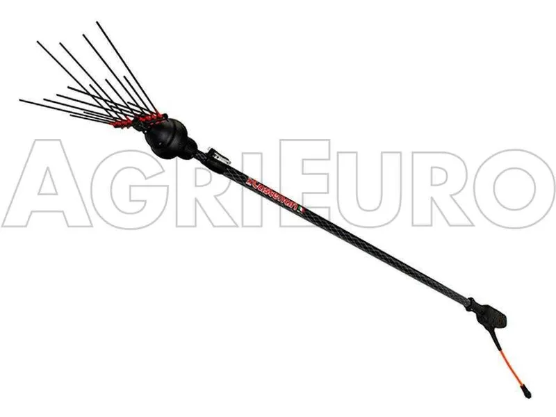 Castellari Fenix V2 - Peigne vibreur électrique à batterie 180/240 C - Perche en carbone