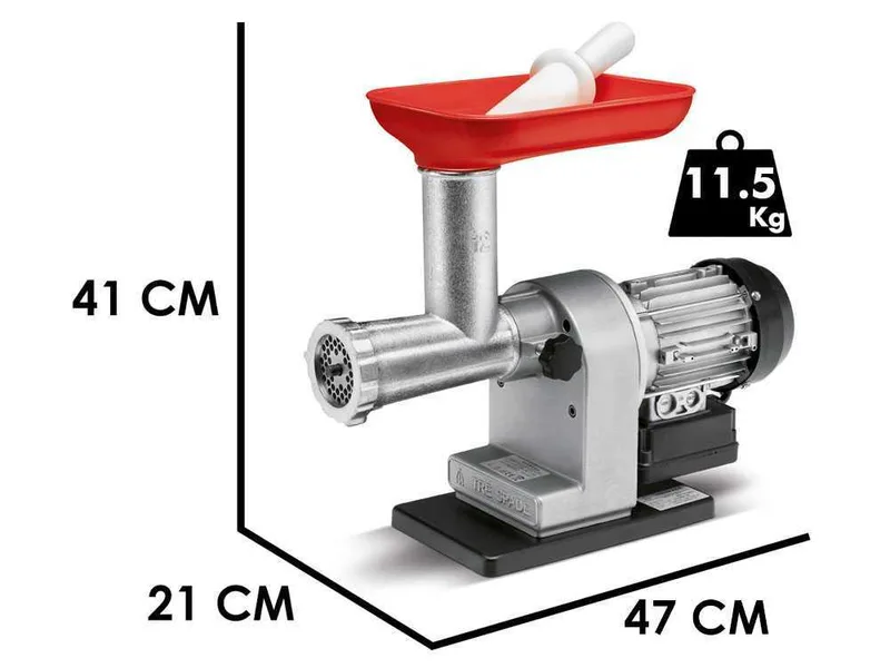 Tre spade TC-12 EL ECO - Hachoir à viande électrique - 480 W - n° 12