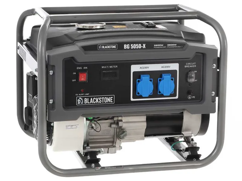 Blackstone BG 5050-X - Groupe électrogène avec AVR 3.6 kw - Continue 3.2 kW Monophasé