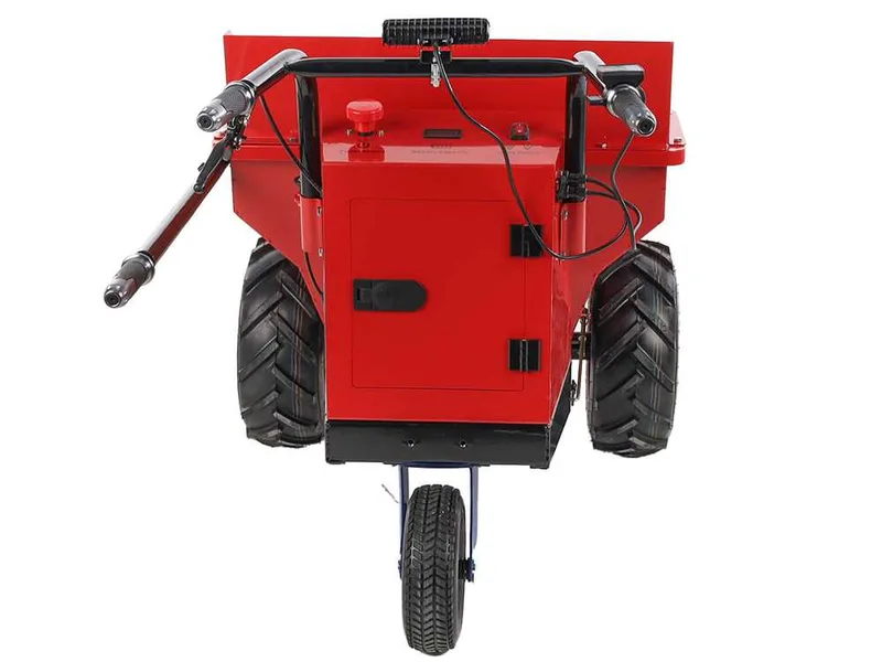 Brouette à batterie GeoTech Pro Mini Dumper Car E300 - Caisson dumper manuel 300Kg