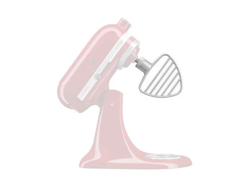 KitchenAid 5KSMPB5W - Batteur à pâtisserie revêtement blanc