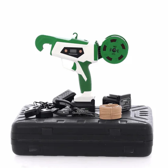 GreenBay TopTie 860 - Lieuse de vigne à batterie - 2 x 14,4 V 2 Ah