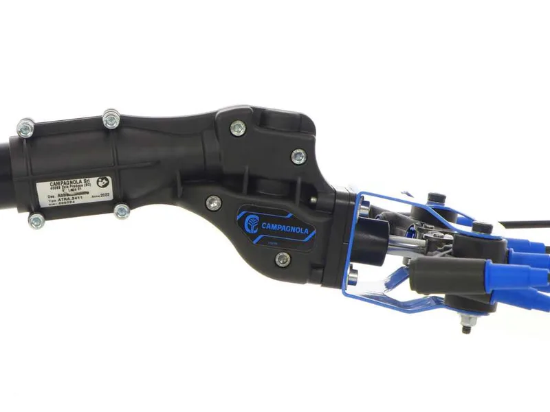 Campagnola Icarus V1 ECO Plug-in - PROM.0140 - Perche en aluminium - 225 - 340 cm - Peigne vibreur électrique à batterie - 21.6V 5Ah