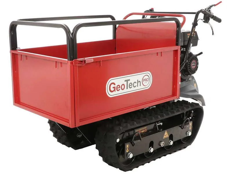 Brouette à chenilles GeoTech Pro GeoPorter H-540E Hydro - Caisson extensible hydraulique 500Kg